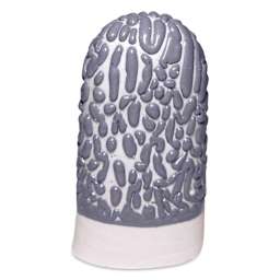 Ritual Glaze by Mayco Bead Glaze - Grey, 16 oz finished example