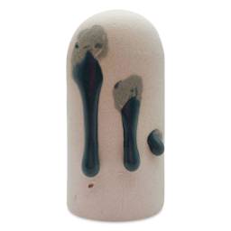 Ritual Glaze Melt Gloop Glaze - Grey - finished example