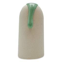 Ritual Glaze Melt Gloop Glaze - Pastel Turquoise - finished example