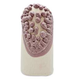 Ritual Glaze Moon Rocks Glaze - Pastel Purple - finished example