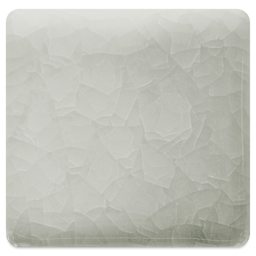 Amaco Kiln Ice Glaze - Snow Drift - glaze over #16 white chocolate clay