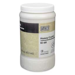 Amaco Kiln Ice Glaze - Honey Crystal, Pint