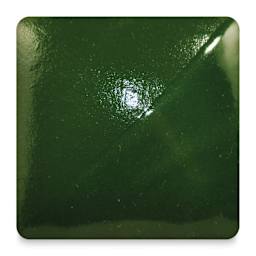 Spectrum 2200 Series Industrial Strength Ceramic Stain - Deep Chrome Green fired to cone 5 oxidation
