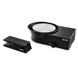 Quark S+ Potter’s Wheel - Black, with foot pedal, not included