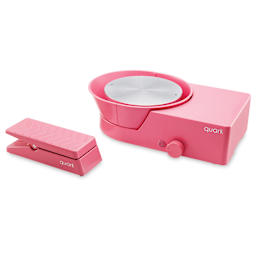 Quark S+ Potter’s Wheel - Pink with foot pedal, not included