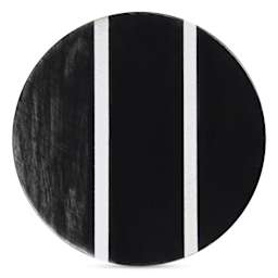 Speedball Studio Plus Glaze - Onyx, 16 oz one, two, and three coat comparison