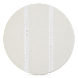 Speedball Studio Plus Glaze - Glacier, 2 oz showing one, two, and three coats comparison