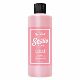 Speedball Studio Plus Glaze - Pink Sunset, 16 oz