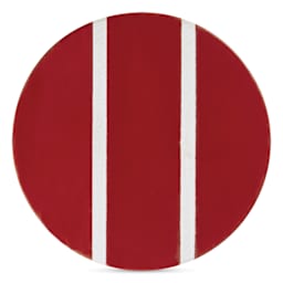 Speedball Studio Plus Glaze - Cherry Crush, 2 oz one, two, and three coat comparison