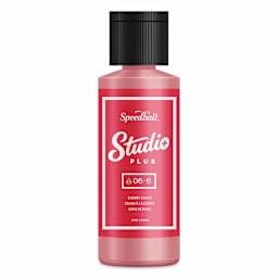 Speedball Studio Plus Glaze - Cherry Crush, 2 oz