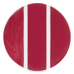 Speedball Studio Plus Glaze - Sangria, 2 oz one, two, and three coat comparison