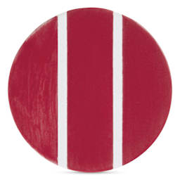Speedball Studio Plus Glaze - Sangria, 16 oz one, two, and three coat comparison