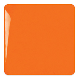 Speedball Studio Plus Glaze - Tangerine, 2 oz fired to cone 6 oxidation
