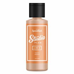 Speedball Studio Plus Glaze - Tangerine, 2 oz