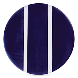 Speedball Studio Plus Glaze - Deep Sea, 16 oz one, two, and three coat comparison
