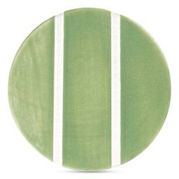 Speedball Studio Plus Glaze - Soft Jade, 2 oz one, two, and three coat comparison