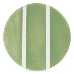 Speedball Studio Plus Glaze - Soft Jade, 16 oz one, two, and three coat comparison