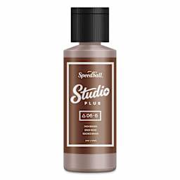 Speedball Studio Plus Glaze - Rich Brown, 2 oz