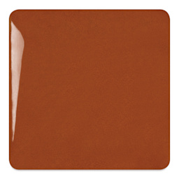 Speedball Studio Plus Glaze - Rich Brown, 16 oz fired to cone 6 oxidation