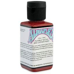 Alpha6 AlphaFlex Textile and Leather Paint - Brick Red, 74 ml, Bottle