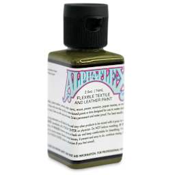 Alpha6 AlphaFlex Textile and Leather Paint - Army Green, 74 ml, Bottle