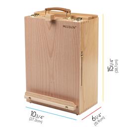 Meeden 2-Drawer Tabletop Sketchbox Easel, 6-1/4" x 10-3/4" x 15-1/4"