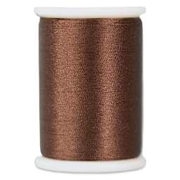 Clover Silk Thread - Dark Brown, 109 yds