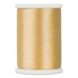 Clover Silk Thread - Light Gold, 109 yds