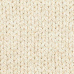 Wool and the Gang Alpachino Merino Yarn - Ivory White knitted example