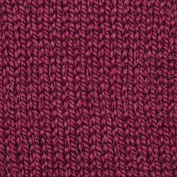 Wool and the Gang Alpachino Merino Yarn - Margaux Red knitted example