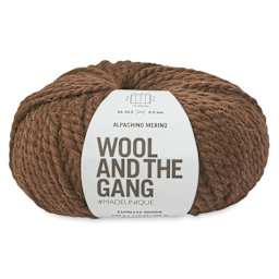 Wool and the Gang Alpachino Merino Yarn - Espresso Brown, 110 yards
