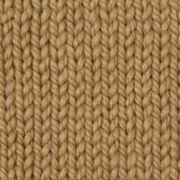 Wool and the Gang Alpachino Merino Yarn - Iced Coffee knitted sample