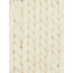 Sample made with Wool and the Gang Crazy Sexy Wool Yarn - Ivory White