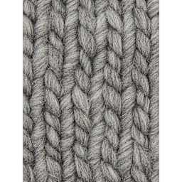 Sample made with Wool and the Gang Crazy Sexy Wool Yarn - Tweed Grey
