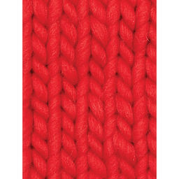 Sample made with Wool and the Gang Crazy Sexy Wool Yarn - Lipstick Red