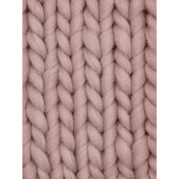 Sample made with Wool and the Gang Crazy Sexy Wool Yarn - Mellow Mauve
