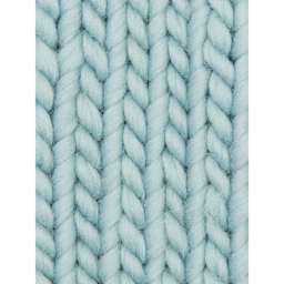 Sample made with Wool and the Gang Crazy Sexy Wool Yarn - Duck Egg Blue