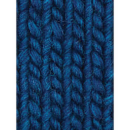 Wool and the Gang Crazy Sexy Wool Yarn - Curasao Blue a knitted sample