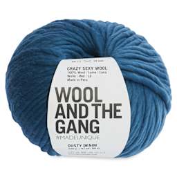 Wool and the Gang Crazy Sexy Wool Yarn - Dusty Denim
