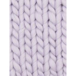 Wool and the Gang Crazy Sexy Wool Yarn - Lilac Powder knitted sample