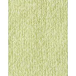 Wool and the Gang Take Care Mohair Yarn - Candy Apple Green, 109 yds close up to show knitted texture