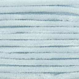 Rico Design Creative Chenillove Yarn - Light Blue, 120 yds close up to show texture