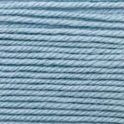 Rico Design Essentials Soft Merino Aran Yarn - Sky Blue, 109 yds close up to show texture