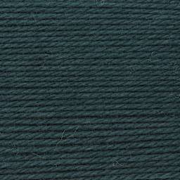 Rico Design Essentials Soft Merino Aran Yarn - Dark Teal, 109 yds close up to show texture