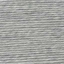 Rico Design Essentials Soft Merino Aran Yarn - Light Grey, 109 yds close up to show texture