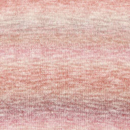 Rico Design Creative Painted Power Yarn - Roses, 340 yds close up showing knitted pattern