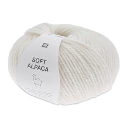 Rico Design Soft Alpaca Yarn - Cream, 137 yds