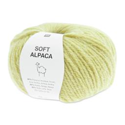 Rico Design Soft Alpaca Yarn - Lemon, 137 yds