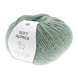 Rico Design Soft Alpaca Yarn - Aqua, 137 yds