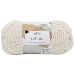 Lion Brand Cottino Yarn - Goose Down, 3.5 oz